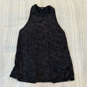 Lululemon black camo tank top